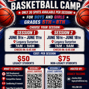 Summer Basketball Camp Session 1